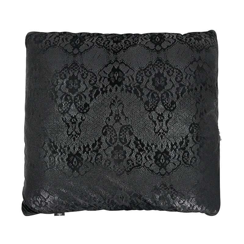 LS002 Gothic pattern velvet pillow