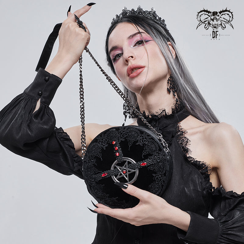 AS094 Gothic Everyday Round Bag