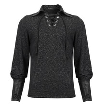 Load image into Gallery viewer, SHT089 Rubberized pattern knitted pullover shirt
