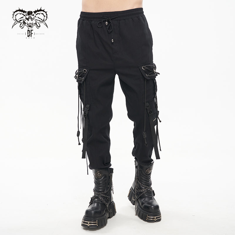 PT171 Pentagram Punk cargo pants for men