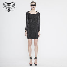 Load image into Gallery viewer, SKT119 Cyberpunk print dress
