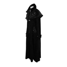 Load image into Gallery viewer, CT135 big shawl collar hand embroidered women zipper up gothic long coat
