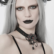 Load image into Gallery viewer, EAS007 Wine darkness gothic chocker
