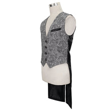 Load image into Gallery viewer, WT06901 gothic men&#39;s vest with tail
