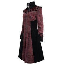 Load image into Gallery viewer, CT20502 Black and Red Jacquard Embroidered Jacket
