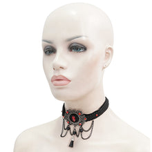 Load image into Gallery viewer, EAS007 Wine darkness gothic chocker
