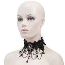 Load image into Gallery viewer, EAS008 Spider web-shaped gothic chocker
