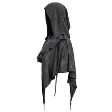 Load image into Gallery viewer, CA021 dark thin hooded  small shawl
