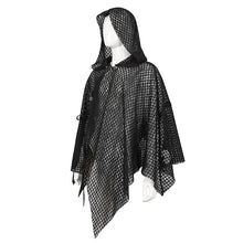 Load image into Gallery viewer, CA033 punk mesh asymmetric shawl
